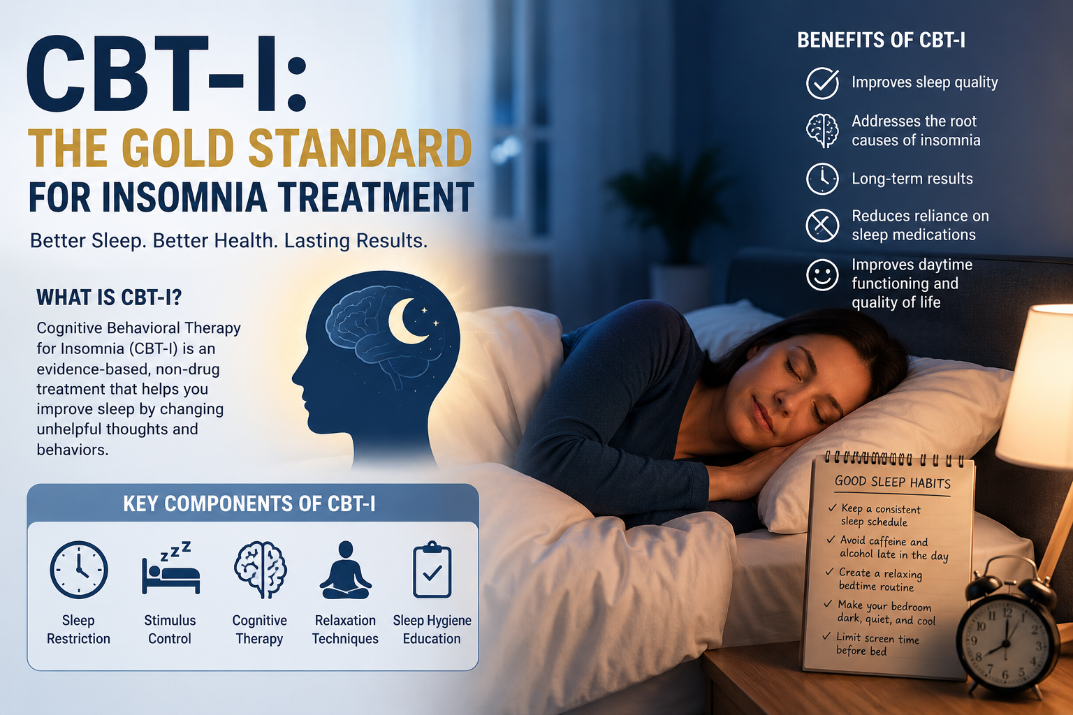 CBT-I: The Gold Standard for Insomnia Treatment